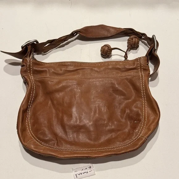 Fossil Tan Leather Shoulder Bag - Picture 2 of 5